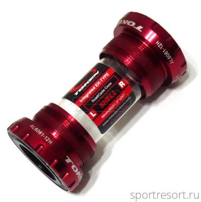 Каретка Token TK877TBT Ceramic MTB/Road Red
