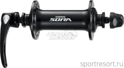 Втулка передняя Shimano Sora HB-M3500 (32H, черная)