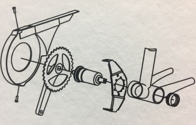 Защита цепи SKS Chainboard 38T Silver 10017