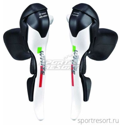 Шифтер/тормозная ручка Microshift SB-R102-W (2х10ск)